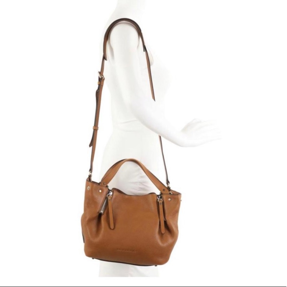 ❌SOLD❌ Burberry Maidstone Small Leather Satchel - Picture 4 of 11